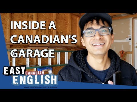 カナダ人は何をガレージに入れているの？| カナダ人は何をガレージに置いているの？ (What do Canadians keep in their garage? | Super Easy English 19)