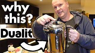 Why we bought the most EXPENSIVE kettle! Dualit review... ☕️