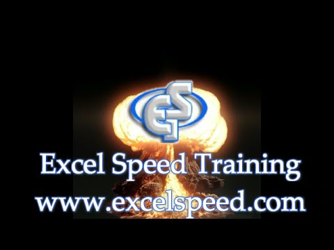 Excel Speed Training - What We Do - YouTube