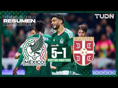 México 5-1 Serbia