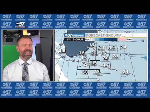 Friday Morning ⚠️ Snow could slow you down ❄️