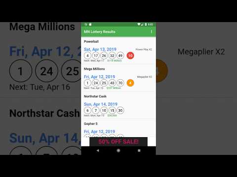 MN Lottery Results Video
