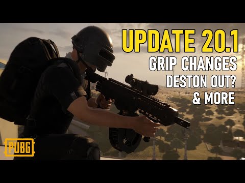PUBG TL;DR Patch Notes: Update 20.1 (Deston Removed, Gameplay Changes, Attachment Update & More)
