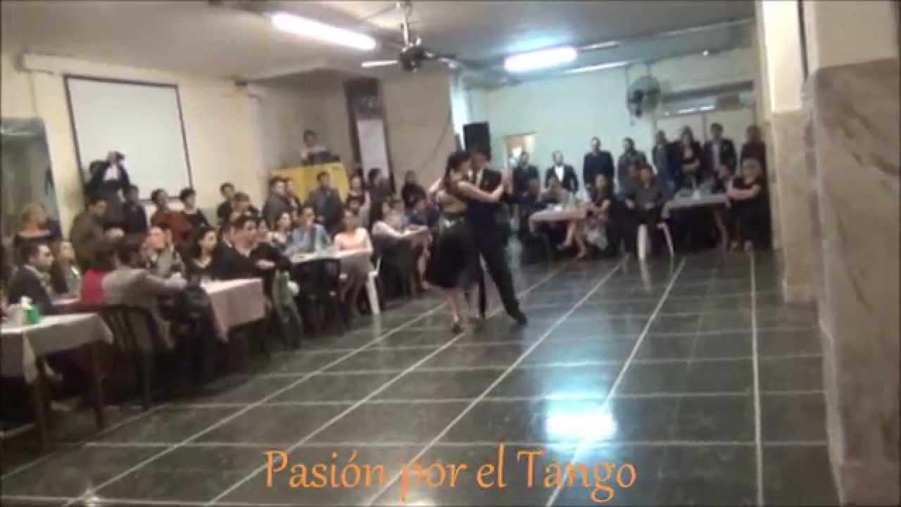 NADIA IBAÑEZ y DIEGO LUCIANO CHANDIA Bailando el Tango DICHA PASADA en FLOREAL MILONGA