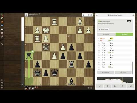 La mia scalata oltre i 2000 chess.com, 85 partita