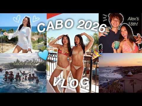 CABO 2026 VLOG 🥳🫶