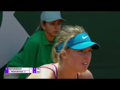 Linda Fruhvirtova upset loses to Cagla Buyukakcay 🇹🇷 WTA Live Tennis Coverage