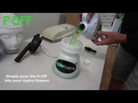 How To Apply P-Off Using The Hydro Foamer