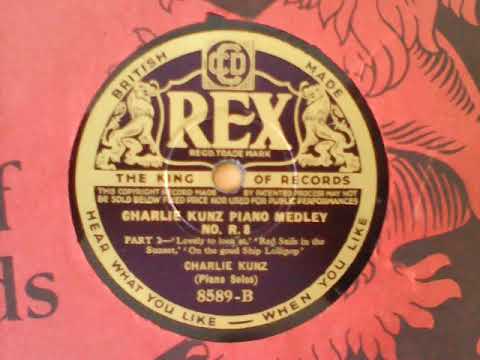 Charlie Kunz Piano Medley No. R.8 - Charlie Kunz (piano solos)