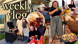 VLOG: our date night turned into a sad night, backyard grilling, staying home, slow life routine! ❤️
