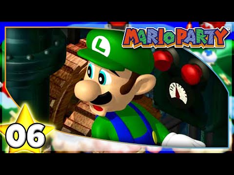 LUIGI'S ENGINE ROOM! Mario Party 1 Gameplay Walkthrough - Part 6
