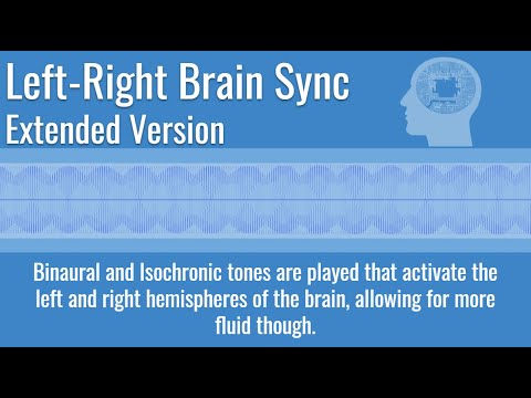 Hemi Sync Extended - Increase flowstate / Theta Binaural and Isochronic Beats // Frequency Tuning