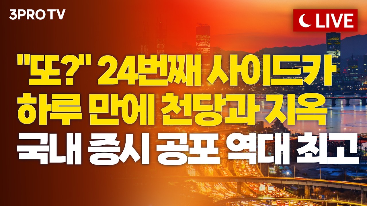 [6월 10일 마감시황] '사이드카가 일상' 올해만 24번째...코스피 거래량은 최저? 현기증 장세에 공포 지수 '?