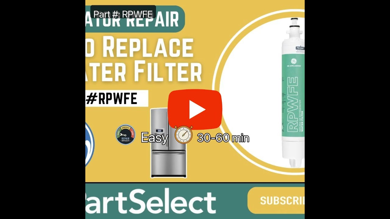 Replacing the Refrigerator Water Filter