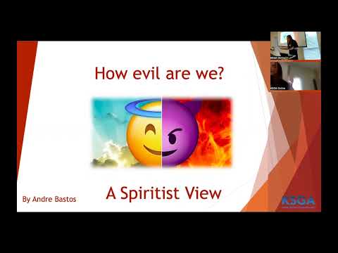 How evil are we? - Spiritist talk by Andre Bastos