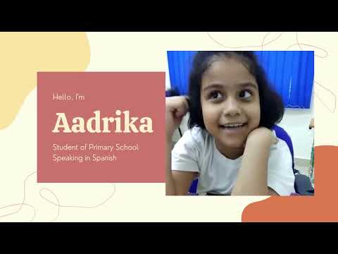 Spanish Course for School Kid