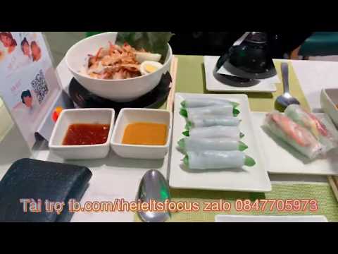 Rolinhos primavera frescos vietnamitas Món Cuốn Wrap and roll