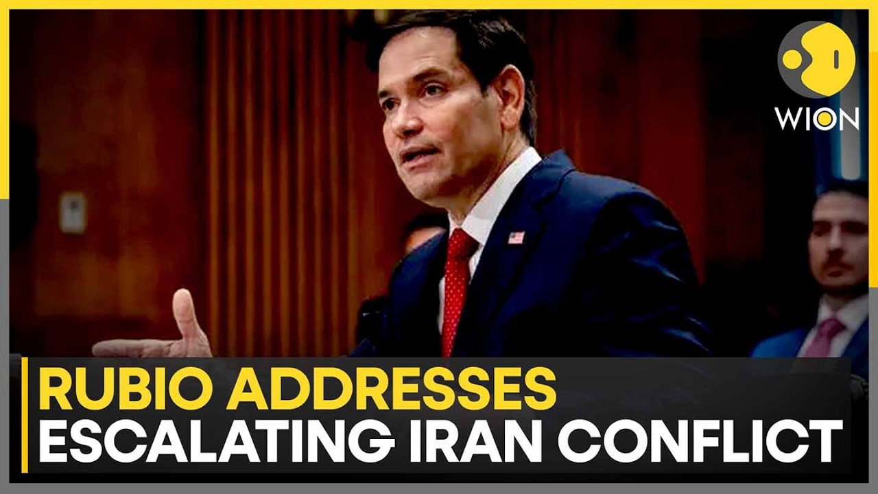 Marco Rubio Backtracks on Statements About Israel Starting War on Iran | WION BREAKING
