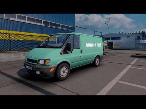 [ETS 2 Mod] Ford Transit MK6 | Euro Truck Simulator 2 (1.31-1.32)
