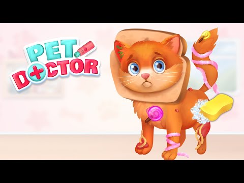 Pet Doctor - Cute Cat Gameplay - Animal Games For Kids (IOS & Android) - YouTube
