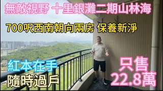 無敵視野景觀的單位 | 十里銀灘高層兩房一衛 | 67平住宅 | 22.8萬