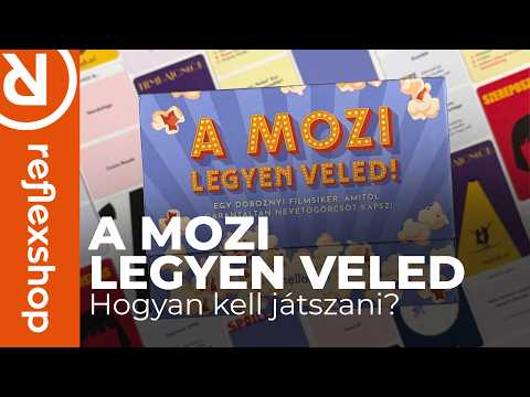 A mozi legyen veled társasjáték  kvízjáték filmrajongóknak - reflexshop