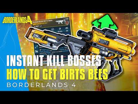 Borderlands 4 New ONE SHOT Any Difficulty - How To Get Birt's Bees Legendary Weapon Guide & Location