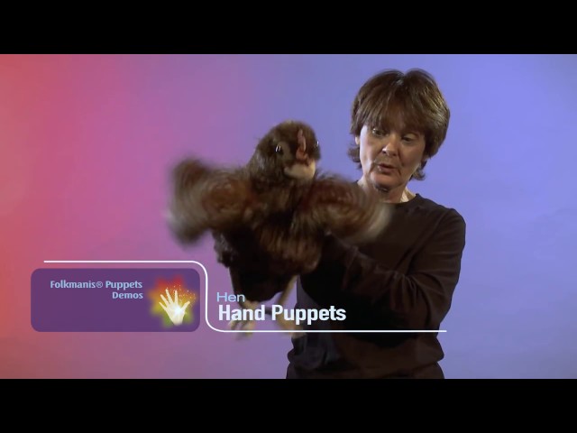 Video Teaser für Folkmanis® Hen Puppet Demo