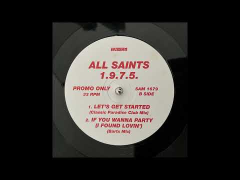 Video thumbnail for If You Wanna Party (I Found Lovin’) (Barts Mix)