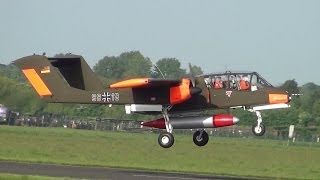 preview picture of video 'Bronco and Skyvan Departure from Abingdon 4th May 2014'