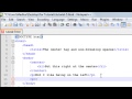 HTML Tutorial - 5: The Center Tag and Non-Breaking Spaces
