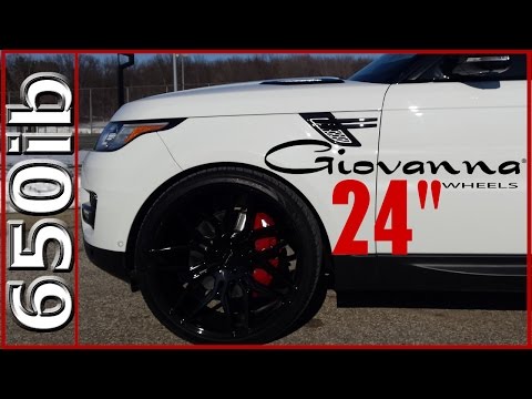 New Range Rover Sport Wheels! | Giovanna Bogota 24"