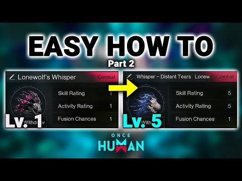 THE SECRET TO PERFECT 5/5 DEVIANT FUSE: 100% TRAIT TRANSFER GUIDE! | Once Human