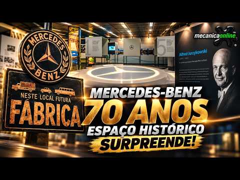 Mercedes-Benz abre espaço histórico: o que encontramos lá surpreende!