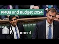 PMQs and Budget 2024 with British Sign Language (BSL) - 6 March 2024
