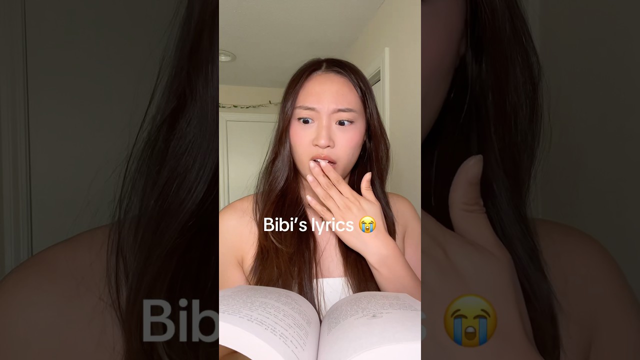 When you realize the LYRICS 😭 #ytshorts #bibi #kpop #kpopidol #kpopshorts #kpopsongs #korean #korea