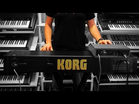 KORG EPS-1 & KR-55B  "Analog Piano, Strings & Drums"