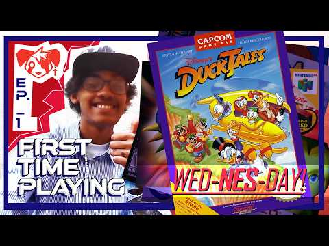 [WED-NES-DAY!] ASTERHAKU PLAYS DUCKTALES! | EP 001