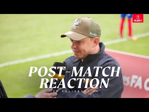 Marc White’s FA Cup Replay Post-Match Interview | Salisbury (H) 