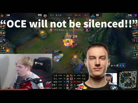LS Reacts To C9 Perkz Dying To Level 3 Gank!!