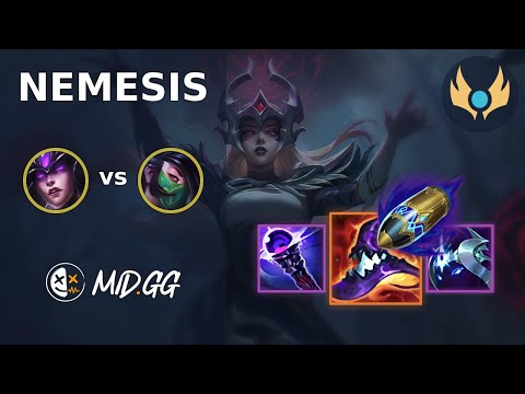 MID.GG: [ Nemesis ] Syndra MID vs Akali | EUW CHALLENGER | LOL Season 2024