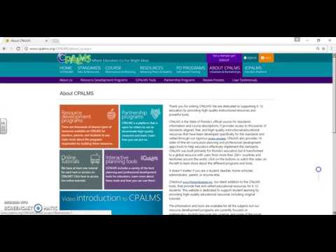 Eex5765 Screencast Cpalms