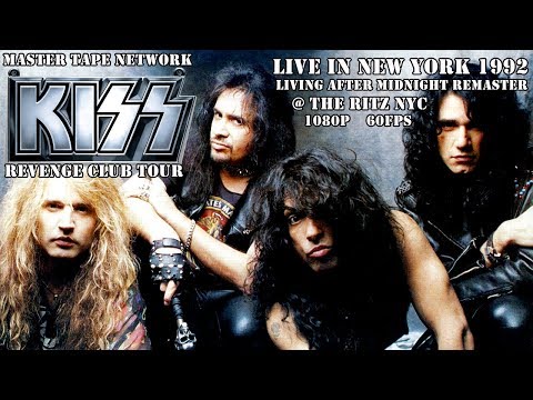 KISS Live in New York 1992 The Ritz Club Show Living After Midnight Remaster HD Video