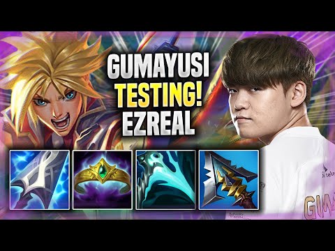 GUMAYUSI TESTING EZREAL IN KR SOLOQ! - T1 Gumayusi Plays Ezreal ADC vs Jhin! | Season 2022