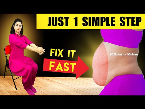 Only One Easy Exercise To Reduce Belly Fat Finally  | Do it Now & Thank Me Later