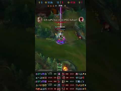G2 (Caps Corki) vs PSG (Lee Sin Juhan)