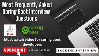 Most Frequently asked Spring Boot Questions | Interview Questions | Spring Boot | Microservice