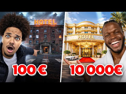 100€ VS 10.000€ HÔTEL ÉDITION ! - LES JACKSONS