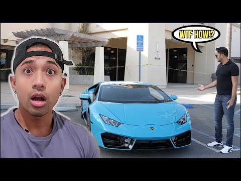 Showing the guy who FIRED me my LAMBORGHINI!