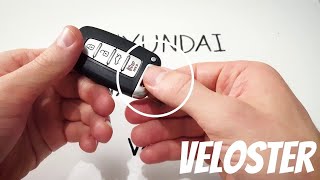 Hyundai Veloster Key Fob Battery Replacement (2012 - 2017)